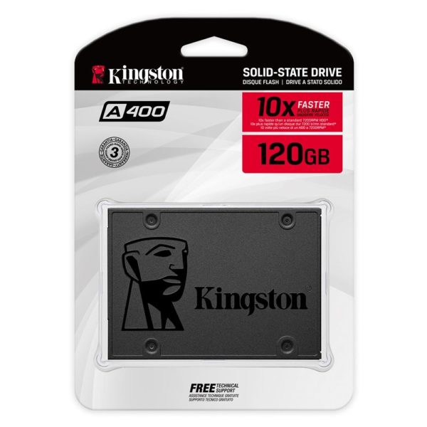 SSD Kingston A400, 120GB, SATA- SA400S37/120G - Image 2