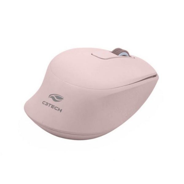 Mouse Sem Fio C3tech M-bt200pk - 2.4ghz - 1600dpi - Rosa - Image 3