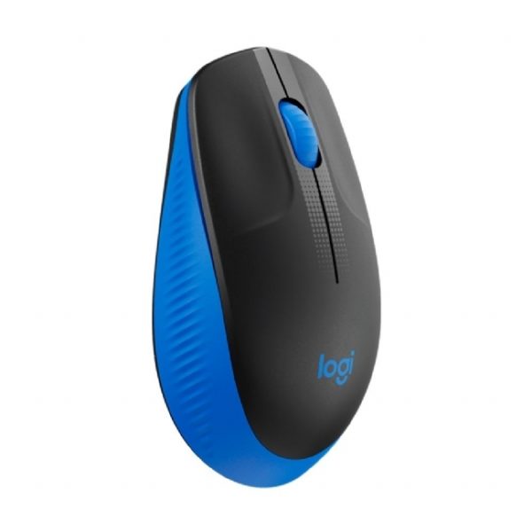 Mouse sem fio Logitech M190 com Design Ambidestro- Azul - Image 3