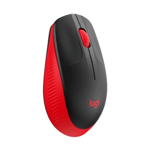 Mouse sem fio Logitech M190 com Design Ambidestro- Vermelho - Image 4